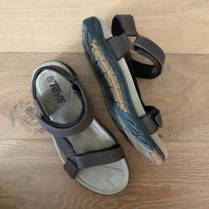 TEVA Men's Brown Outdoor Walking Hiking Camping Sandals Shoes 11